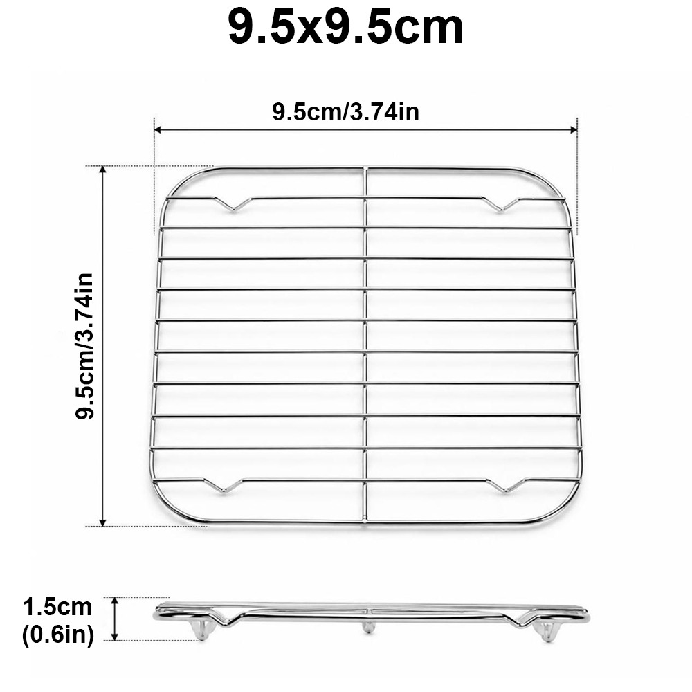 Kitchen Baking Rack - Grelha de Cozinha em Aço Inoxidável