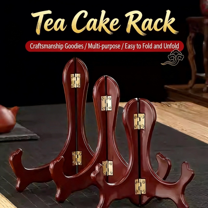 Kitchen Baking Rack - 1pc vintage prato de madeira rack