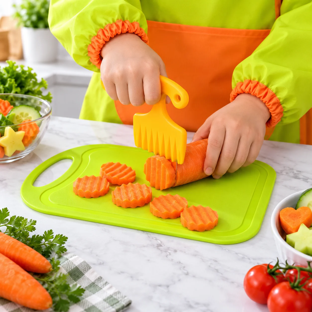 Conjunto de Facas de Plástico  - Kitchen Kids Baking Set avaliação e preço