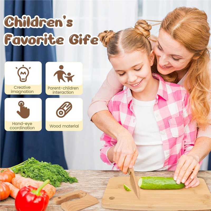 SHGO – Conjunto de facas de ma - Kitchen Kids Baking Set avaliação e preço